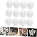 Yardwe 12pcs Fake Eggs Minieggs Household Egg Props Mini Egg Graffiti Plastic Eggs Fake Bird Eggs Parrot 1.6x1.2cm White - Buy Online on SooperMarket.com