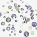 SWAROVSKI CRYSTAL PARADISE SHINE (001 PARSH) 144 pcs 2058/2088 Crystal Flatbacks rhinestones nail art mixed with Sizes ss5 ss7 ss9 ss12 ss16 ss20 ss30