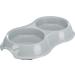 Trixie Light Weight Version Plastic Double Bowl for Cat 200 ml Assorted Colors 1 Count (Pack of 1) - Buy Online on SooperMarket.com