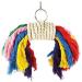 7-Piece Parrot Toys Set - Swing Toys Wooden Ladder & Rope Bars for Small to Medium Birds | Durable & Fun Bird Enrichment - Buy Online on SooperMarket.com