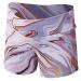 Dancina Marble Line Gymnastics Leotards for Girls with Matching Shorts Ages 4-12 12 Pink & Gold Shorts