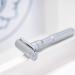 Mercury Futur 700 Razor | Classic Matt Chrom Design | Premium Wet Shaving Tool | Zinc Die Cast & Brass Handle | Made in Germany - Buy Online on SooperMarket.com