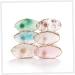 Buy Nail Mixing Palette - Nail Art Finger Ring Palette & Polish Holder - Perfect Manicure Tools - Buy Online on SooperMarket.com