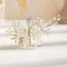 Bride Hair Clip Wedding Hair Clip Flower Wedding Hair Piece for Bride Hair Comb Barrette Bridal Hair Accessories Gold Bride Hair Clip - Buy Online on SooperMarket.com