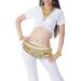 BellyLady Red Short Sleeved Wrap Top - Belly Dance Costume - Buy Online on SooperMarket.com