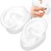 Silicone Ear Model - Realistic Artificial Ear for Hearing Aids Display & Ear Impression Exercise (Left Ear) - International Shipping - Buy Online on SooperMarket.com