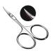 Manual Eyebrow Cutter & Tweezers | Eyebrow Care Scissors for Beard Eyelashes Nose Hair - Silver - Buy Online on SooperMarket.com