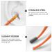 Professional Double-End Earwax Removal Tool Set - Spiral Remover with Storage Pick - Orange Dark Grey - 4 Sets - Buy Online on SooperMarket.com