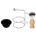 MagiDeal Stainless Steel Shaving Bowl Set - Multifunction Mug Stand Holder for Shaving Brush - Wear-Resistant Design - International Shipping Available - Buy Online on SooperMarket.com