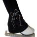 UniqGarb Figure Skating Practice Pants - Polar Fleece Black/Blue/Pink - Girl L (10-12) - Buy Online on SooperMarket.com