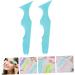 PLAFOPE 2pcs Lipstick Stencil Guide Mascara Eyebrow Reusable Multi-Function Ruler Makeup - Buy Online on SooperMarket.com