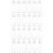 Plastic Empty Bottles - 24-Pack Travel Containers with Flip Cap, Refillable Containers, Toiletry Bottles, Cosmetic Bottles, for Shampoo, Lotion, Liquid Body Soap, Cream, Toner, Clear, 2 OZ