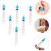 6pcs Ear Wax Remover Syringe Set for Vacuum Cleaner - Ear Cleaning Tool Kit - Buy Online on SooperMarket.com