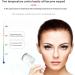 Aflytep Heated Eyelash Curler Electric Temperature Control Charging Mini Portable Electric Perm Eyelash Curler White - Buy Online on SooperMarket.com