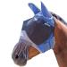 Shires Deluxe Horse/Pony Fly Mask With Nose Fringe UV Protection (Cob Green) Cob Green - Buy Online on SooperMarket.com