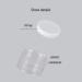 100pcs 5ml Small Clear Sample Jars with Lids - Empty Container Pots for Travel & DIY Projects | International Shipping Available - Buy Online on SooperMarket.com