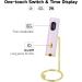 Portable UV LED Nail Lamp - Handfree Mini Light for Gel & Acrylic Nails with Magnetic Stand | USB Rechargeable | 60S Cure - Pink - Buy Online on SooperMarket.com