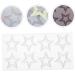 Silicone Mold Silicone Star Mold Star Chocolate Molds Candy Mold Epoxy Resin Craft Silicone Chocolate Mold Resin Letter Molds Star Fondant Cake White Silica Gel Insert Star Shape - Buy Online on SooperMarket.com