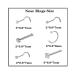 2 Pack SLVIEKAE Disposable Self Nose Piercing Gun Kit with 6 Free Nose Rings - Silver - Buy Online on SooperMarket.com