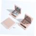 NOLITOY 6 Pcs Empty Eyeshadow Pans - DIY Pink Eye Shadow Palette & Organizer | Magnetic Makeup Tray for Highlighter & Lip Balm - Buy Online on SooperMarket.com