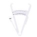 Mag Ideal Body fat pliers body fat test device to body fat and body fat content measure skin fold saddle saddle weight loss fitness - white
