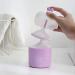 Foam Bubble Maker Cleanser Foamer Cup for Delicate and Smooth Facial Cleansing Cute Skin Care Tools (purple) - Buy Online on SooperMarket.com