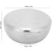 Stainless Steel Shaving Bowl with Lid for Men's Beard Care | Shaving Foam Mug | Soap Dish for Men - Buy Online on SooperMarket.com