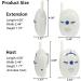 Guazi Store Wireless Audio Baby Monitor - Children's Voice Walkie-Talkie with 2-Way Call Function - Buy Online on SooperMarket.com