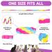 Woyamay Calming Collar For Cats Adjustable Calming Cat Collar for Anxiety and Stress Relief Natural Cat Calming Pheromone Collar with 60 Days for Kitten Medium Large Cats 2 Pack Rainbow Rainbow-2 Pack - Buy Online on SooperMarket.com
