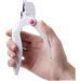French Nail Clippers Nails Edge Trimmers False Nail Tip Scissors U-shaped Nail Clippers Salon Manicure Tool - Buy Online on SooperMarket.com