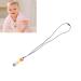Baby Teether Necklace - Colorful Gum Massage Silicone Sensory Chew Pendant for Girls in Yellow - Buy Online on SooperMarket.com
