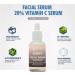 Glowy 20% Vitamin C Serum with Niacinamide & Hyaluronic Acid | Brighten & Hydrate Skin - International Shipping - Buy Online on SooperMarket.com
