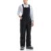 TSLA Men's Winter Snow Bibs, Waterproof Insulated Snowboard Overalls, Ripstop Windproof Ski Pants Winter Ski Snow Overall Black Large