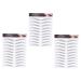 WOFASHPURET 3 Sheets Waterproof Eyebrow Stickers Stickera Peel off Imitation Eyebrow Sticker 3d Modify Cosmetic