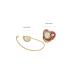 Gold Baby Pacifier Set with Rhinestones for 6-18 Months - Lightweight & Stylish (Letter D) - Buy Online on SooperMarket.com
