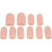 Gel Toe and Finger Cap Protectors - 5 Pairs for Missing or Ingrown Toenails, Corns, Blisters, Hammer Toe Relief - Buy Online on SooperMarket.com