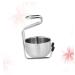 Angoily Manual Razors Product Boyfriend Presents Glass Bottle Brush Stand Dads Boyfriend Bearing Guy Friend Stainless Steel Stand Brush Holder Vertical Bracket