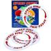 URBANSTREAM Glow in The Dark Flying Rings Discs - 4 Pack | Floats on Water | Light-Up Frisbees - Buy Online on SooperMarket.com
