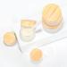 Zeoabsy 12-Pack Empty 5ml Matte Transparent Glass Cream Cans with Screw Lid - Ideal for Gels & Creams Perfect for Cosmetics - Buy Online on SooperMarket.com