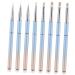 PLAFOPE Manicure Liner UV Gel Rhinestone Tool Nail Supplies Gradient Tools Manicure Tools Nail Art Liner Nail Art Pen Nail Stamping Tool Nail Flower Brushes Nail Tools for Nail Art Dot Pen Size 7 As Shown - Buy Online on SooperMarket.com