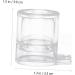 BESPORTBLE 2pcs Ant Water Feeder Ant Water Feeding Bowl Automatic Water Bowl Mini Ant Nest Acrylic Transparent - Buy Online on SooperMarket.com