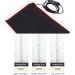 Aatraay USB Heating Cover & Heated Scarf - 5V Light Electric Pillow Set for Outdoor Winter Camping - 19x15x3 cm - Buy Online on SooperMarket.com