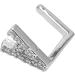 Capital Letter A Single Hip Hop False Tooth Halloween Festival Hip Hop Tooth Decoration Accessory (Silver Color) - Buy Online on SooperMarket.com