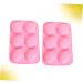 NAMOARLY 2pcs Easter Egg Pastry Chocolate Candy Mold Ice Cube Mould Silicone Cake Molds Embossed DIY Sugar Mold Egg Dessert Baking Bunny Ice Cube Mold Fondant Cake Mould Biscuit Pudding - Buy Online on SooperMarket.com