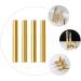 Minkissy 4-Piece Cosmetic Bottle Brush Tip Set - Empty Gel Nail Polish and Oil Pencil Containers with Aluminum Tube for Cosmetics & Airspace Monitoring - Buy Online on SooperMarket.com