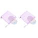 Abaodam 2 Sets Nursing Pad Reusable Pads Spill Prevention Breast Pad Reliable Breast Pads Breast Pads for Women Reusable Cushion Anti Galactorrhea Cushion Breast Pads for Breastfeeding