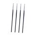 Housoutil 4pcs Fine Eyeliner Brush Eye Shadow Girl Multifunction