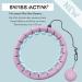 Swiss Activa+ Infinity Hoop Smart Weighted Hula Hoop with Counter | Exercise Equipment for Women Weight Loss | S2 XXL Purple Blue - Buy Online on SooperMarket.com