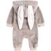 Kids Tales Newborn Baby Winter Warm Rabbit Ear Hooded Romper 9-12 Months with Thick Fleece - Cute and Cozy! - Buy Online on SooperMarket.com