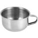 Premium Stainless Steel Shaving Brush & Bowl Set - Ultimate Men's Shaving Experience - Buy Online on SooperMarket.com